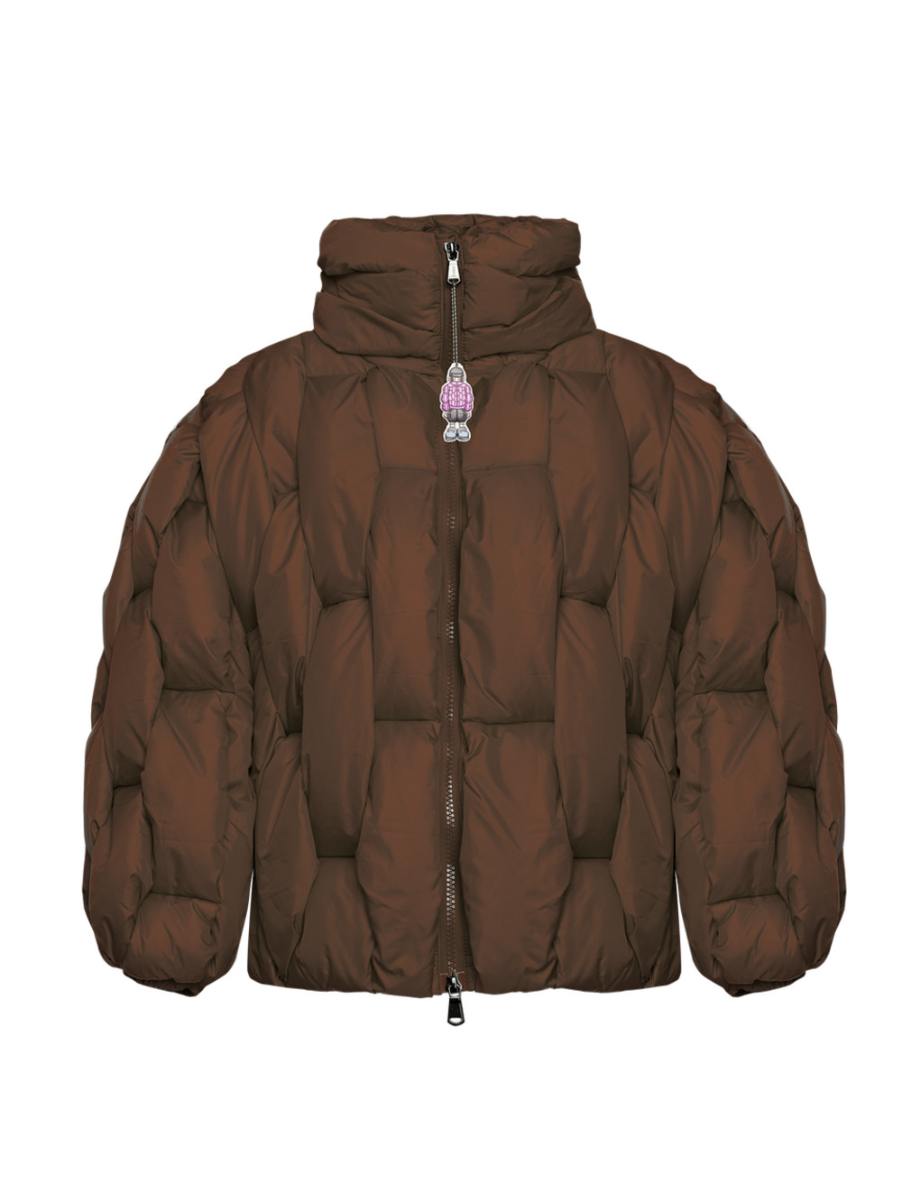 CRISTIAN ZERO TRE - GLACIER PUFFER – Bronze Weave - LARGE